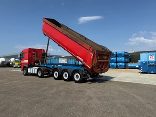 DAF XF 450 2018 - XF450 FT 4X2 I.C.M. 2016 Schmitz SGF*S3 27m3 stalen kipper immagine 2