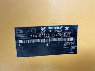 Cat N/A 2005 - 775E bild 8