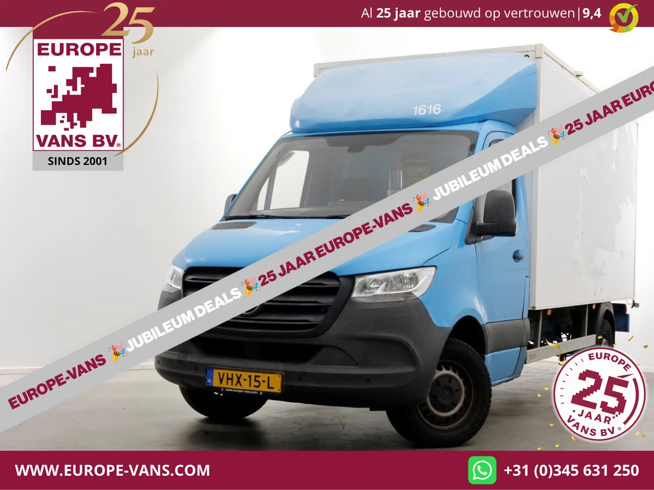 Mercedes-Benz Sprinter 2020 - 311 CDI 115pk E6 RWD Bakwagen met achterdeuren 2-Persoons 12-2020 Bild 1