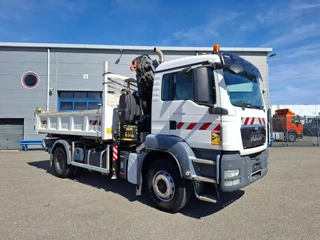 MAN TGS 2014 - 18.360 / FASSI F135 REMOTED CRANE / TIPPER / BIG AXLE / FULL-STEEL / DRUM BRAKES / 211690 KM / AIRCO / FRIDGE / AUTOMATIC / EURO-5 / 2014 obrazek 5