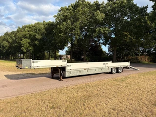 kuiper PLSD 2009 - oplegger semi dieplader 16 TON MET LUIKEN afbeelding 2 miniatuur