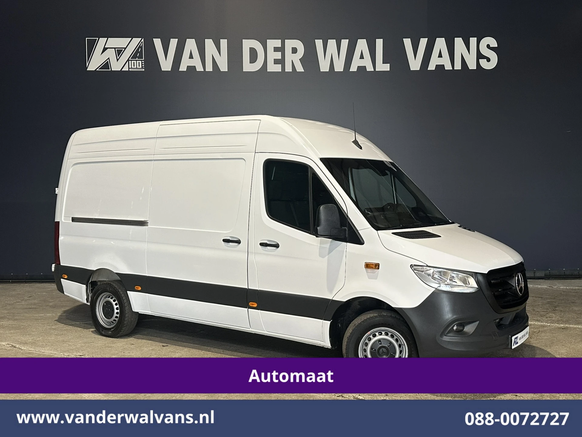 Mercedes-Benz Sprinter 2024 - 317 CDI 170pk 9G-Tronic Automaat L2H2 Euro6 Airco | Camera | Navigatie | Cruisecontrol afbeelding 1