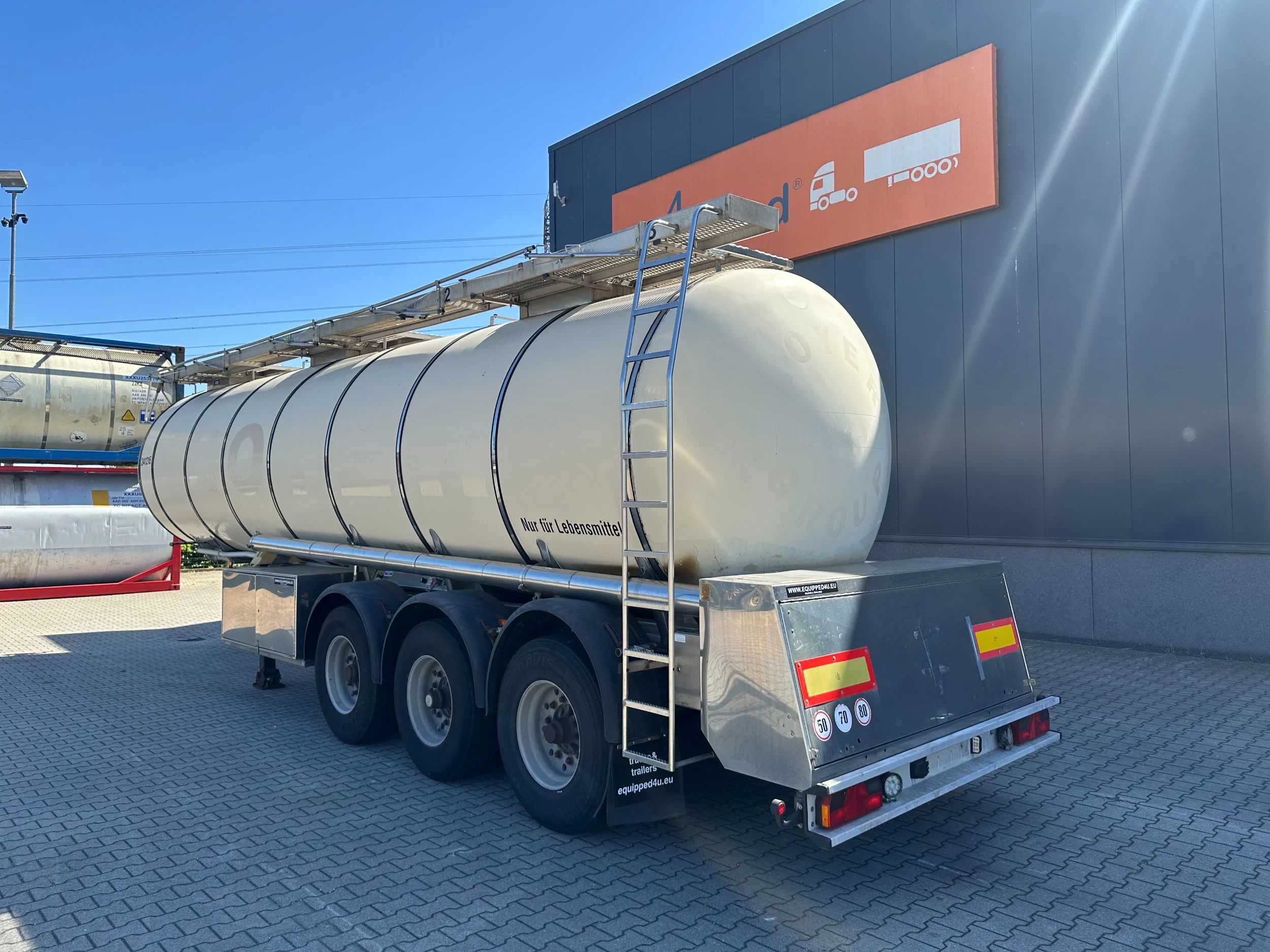 Feldbinder 1999 - FOOD / 33.500L / 2-COMP / LIFTAXLE / PUMP / ALCOA Bild 72