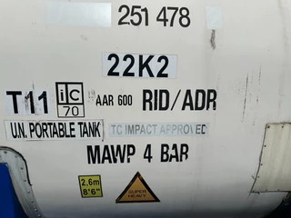 Welfit Oddy N/A 2000 - 20FT ISO / 24.900L / 1-COMP  / T11 / 22K2 /  ADR valid until 03/2027 obrazek 14