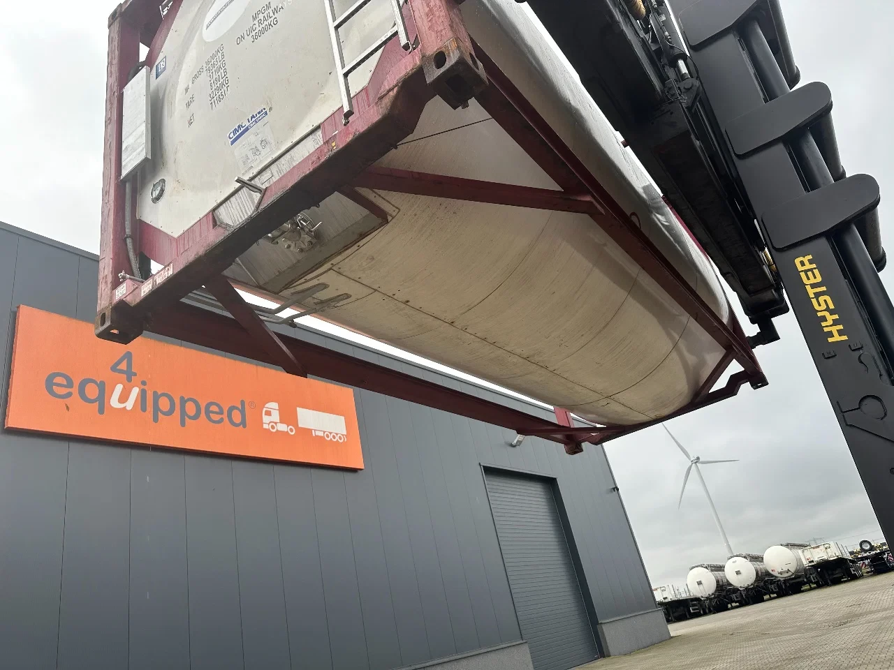 CIMC 2017 - FOOD 20FT ISO / 25.920L-1-COMP. / L4BN / UN Portable / T11 / 5Y - + CSC test: 05-2028 afbeelding 22