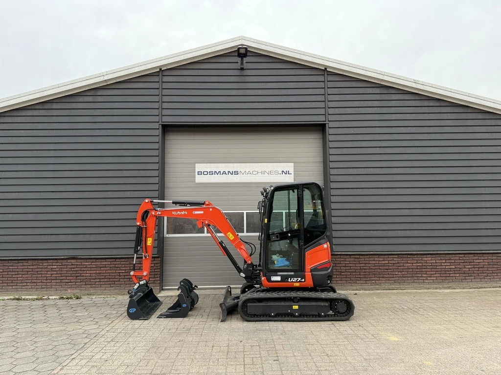 Kubota U27 hi-spec minigraver NIEUW €615 LEASE 2026 afbeelding 1