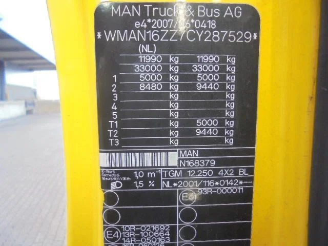 MAN TGM 2012 - 12.250 NL TRUCK obrázek 28