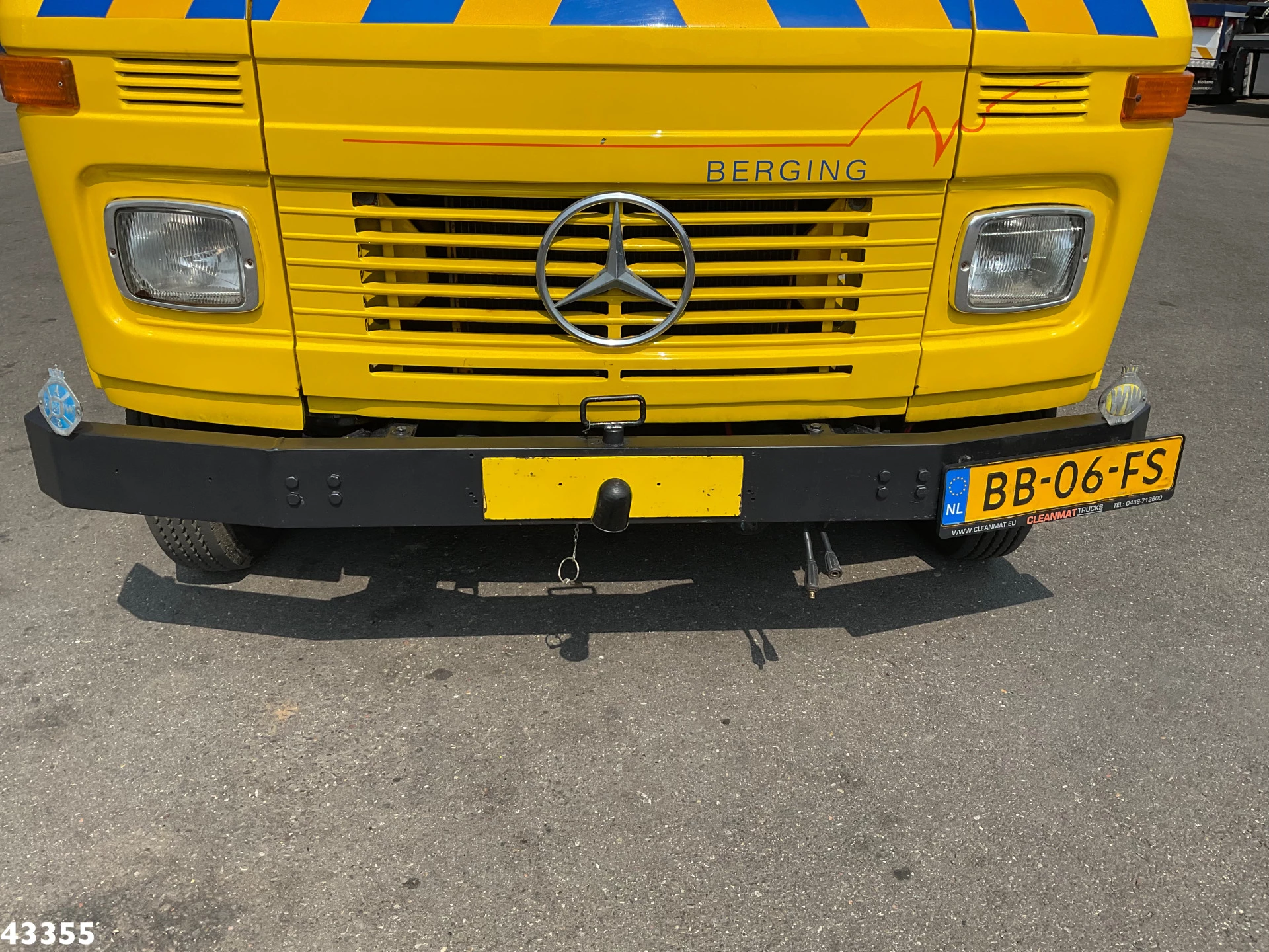 Mercedes-Benz L508 DC Bergingswagen Just 135.534 km! 1981 afbeelding 7