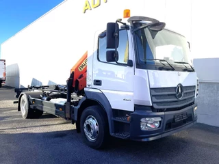 Mercedes-Benz Atego 2015 - 1621 *Palfinger kraan*Containersysteem*luchtvering achteras*bluetooth изображение 10