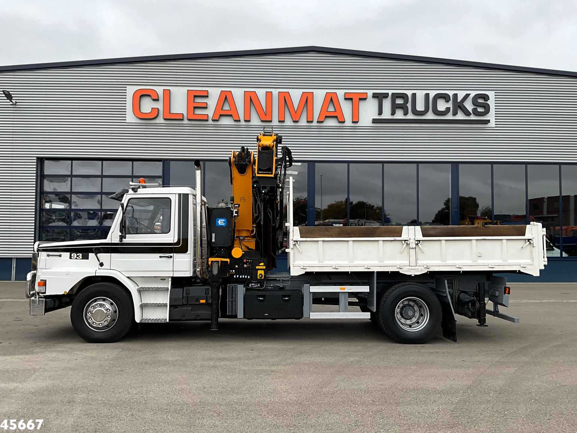 Scania T 1994 - 93 4x2 Kipper met 31 Tonmeter laadkraan (bj 2005) + Fly-JIb! Just 118.736 km! zdjęcie 5