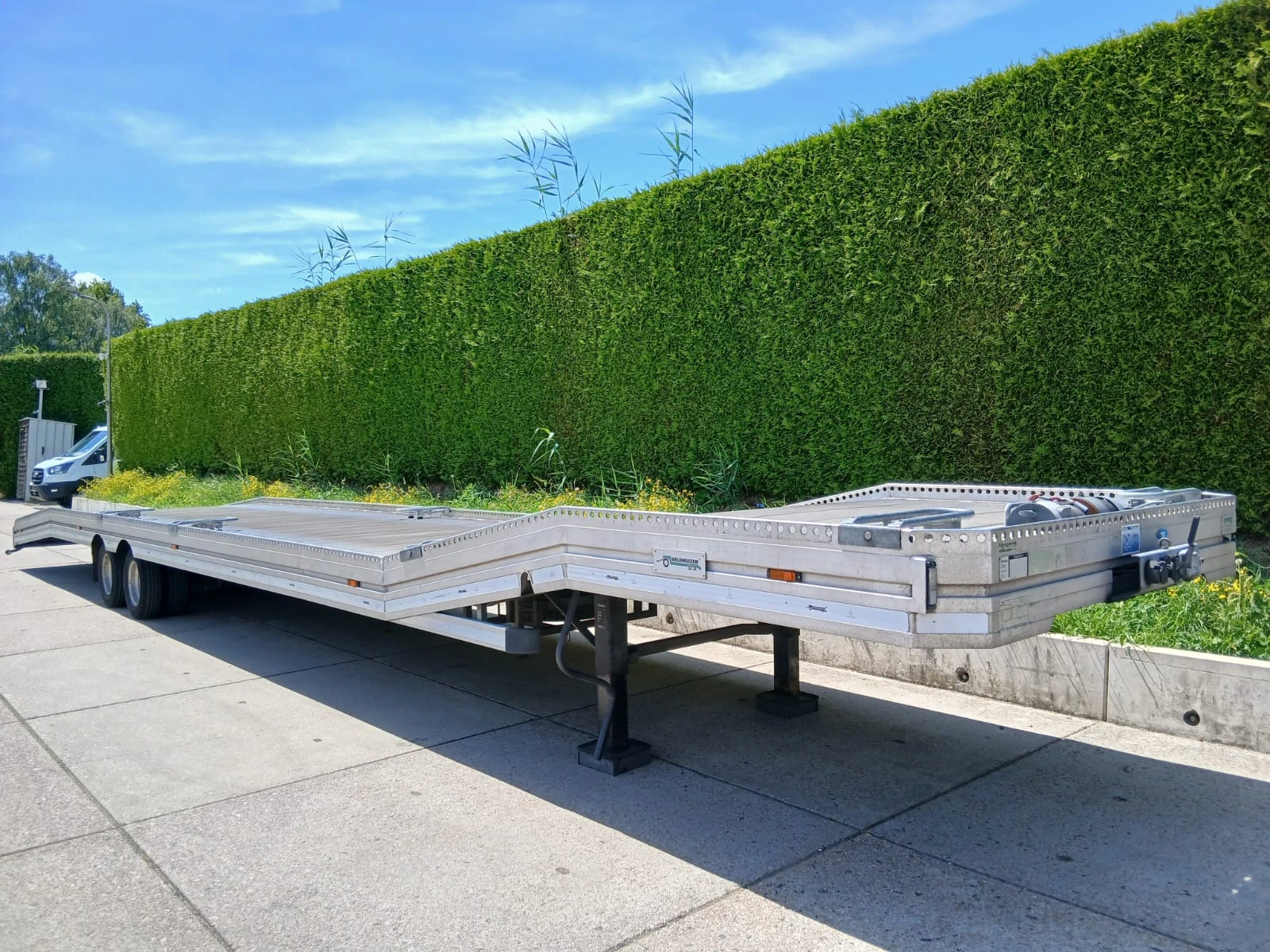 Veldhuizen 2023 - 8,0-tons Auto oplegger 12,7 m. afbeelding 3