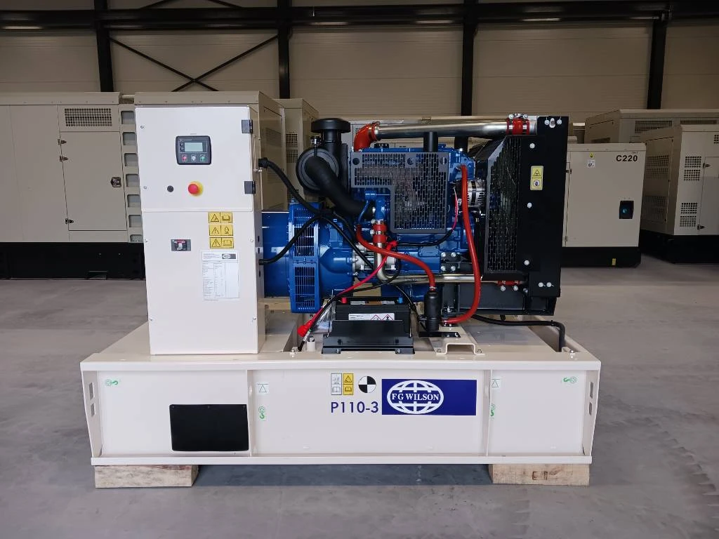 FG Wilson 2026 - P110-3 - 110 kVA Open Genset - DPX-16008-O obrázek 1