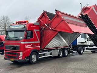 Volvo FH 2013 - 460 EEV Side Tipper with Crane + Tipper Trailer image 2