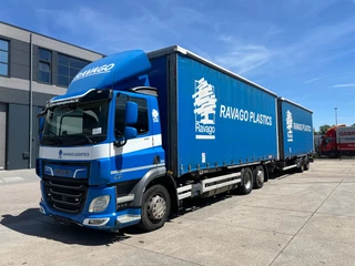 DAF CF 410 2018 - / 6x2 BDF Combi / Sliding/Lifting Roof / With Trailer obrazek 3