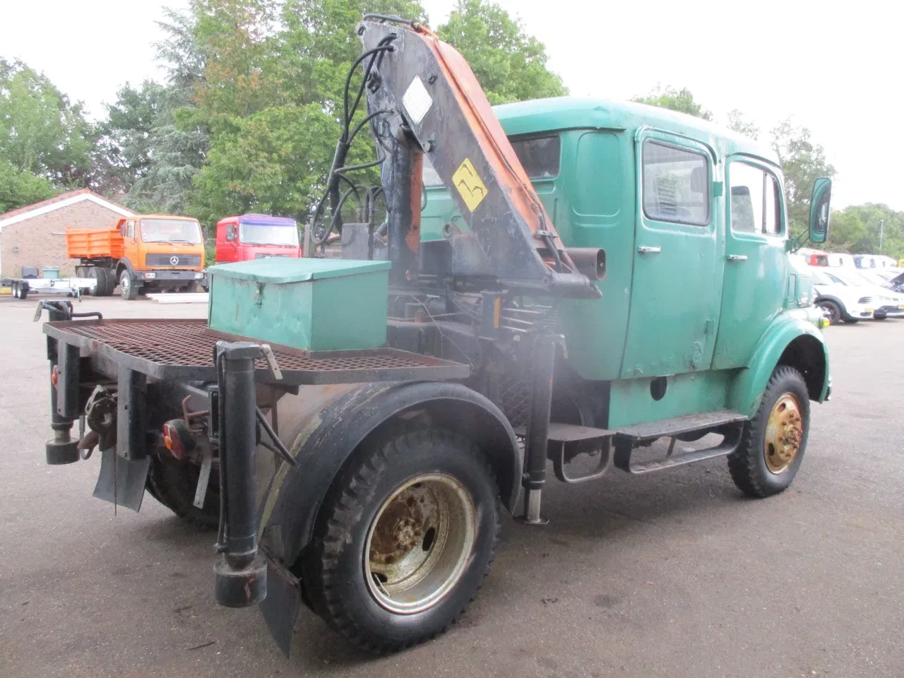 Mercedes-Benz 710 1967 - , 4x4 , Crane Hiab 5501 afbeelding 3