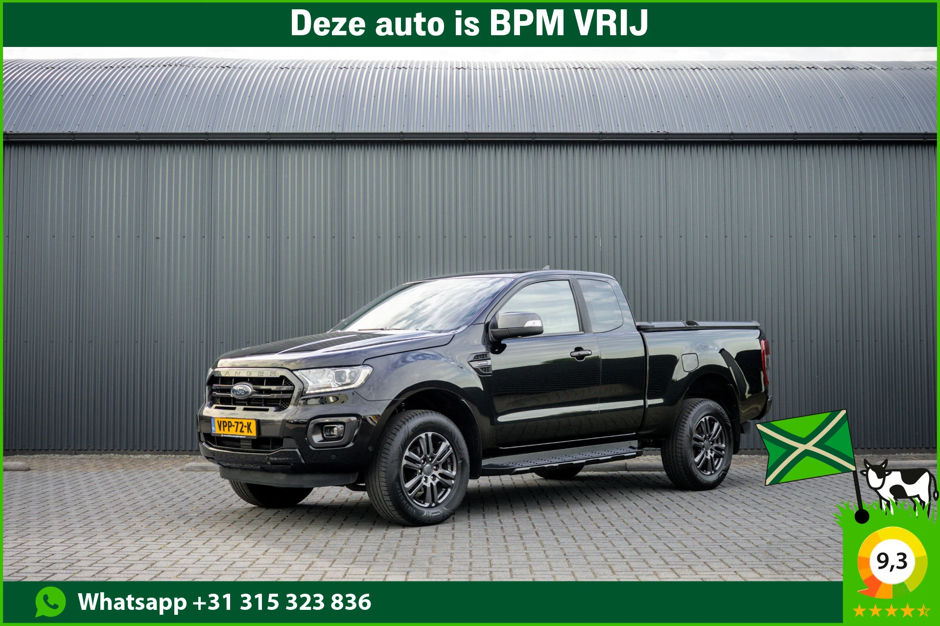 Ford Ranger 2022 - 2.0 EcoBlue 4x4 | 213 PK | Automaat | LED | Camera | Cruise | PDC | Airco | Trekhaak afbeelding 1