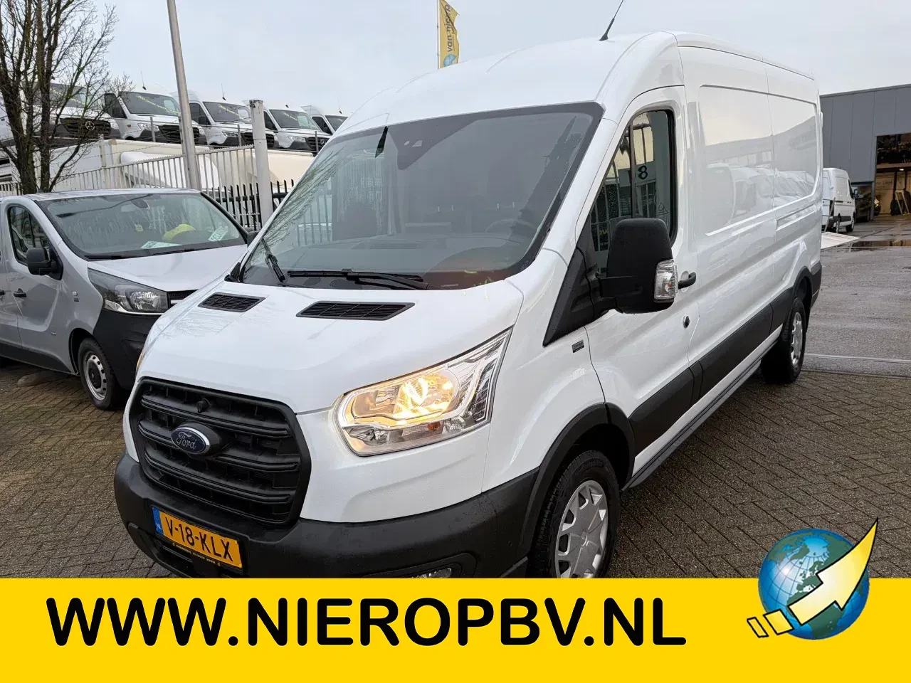 Ford Transit 2024 - 2.0TDCI L3H2 Automaat Airco Navi Cruisecontrol Trekhaak Nieuw BPM VRIJ image 1