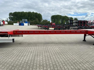 KAESSBOHRER N/A 2026 - new and unused Heavy-Duty flatbed / 690cm extendable / steering axle / lift axle / twistlocks / timberstakes / NL-trailer / APK: 04-2027 immagine 33