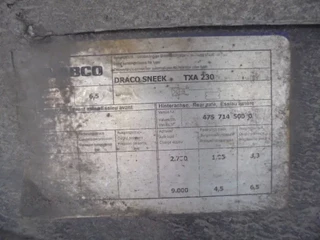 DRACO N/A 2002 - TXA 230 NL TRAILER obrazek 6