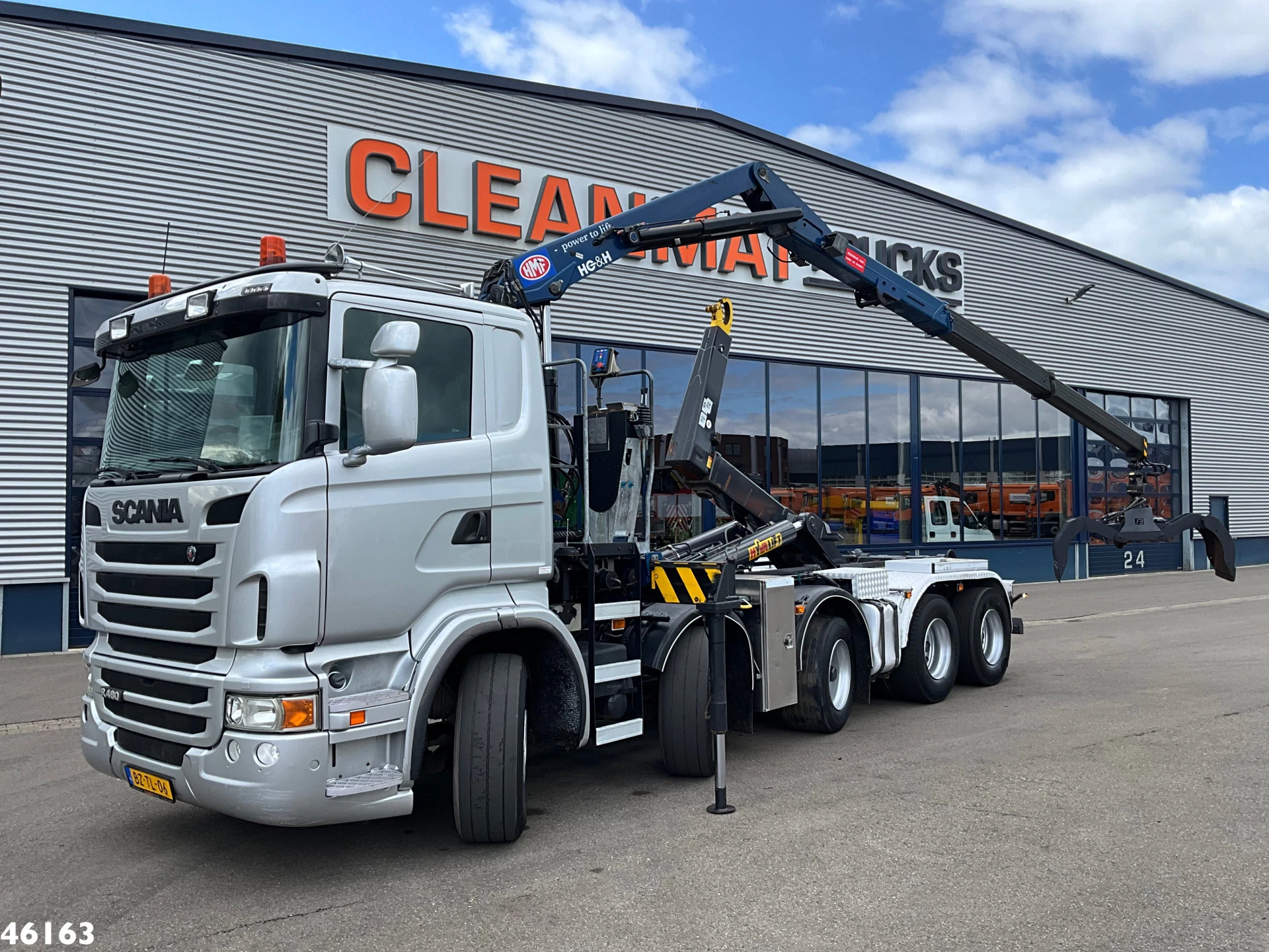 Scania R 2012 - 480 10x4 Retarder HMF 16 Tonmeter Z-kraan Bild 1