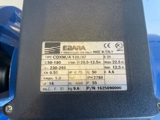 Diverse N/A - EBARA CDXM/A 120/07 CENTRIFUGAALPOMP (ALS NIEUW)
obrazek 3
