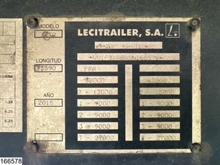 Lecitrailer N/A 2016 - Koel vries Carrier Vector 1950 Mt, Dhollandia obrazek 4