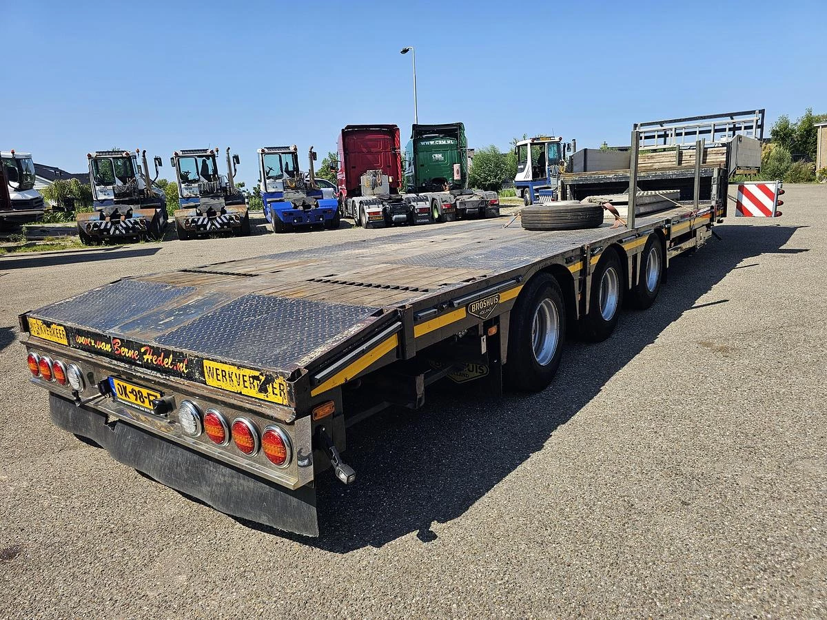 Broshuis E 2190/27 / SEMI LOWLOADER/ 6 MTR EXTENDIBLE/SAF DRUM/REFURBISHED 2010/APK,TUV 09-07-2027. 1992 afbeelding 26