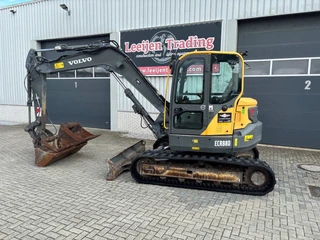 Volvo 2014 - ECR88D tracked excavator, 3x buckets, A/C, 2014 year. for sale