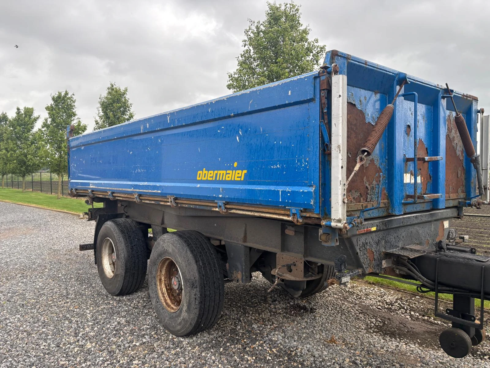 Obermaier 2010 - 0S2-D210L Wipkar 3 zijdige kipper 49-WF-VV afbeelding 8