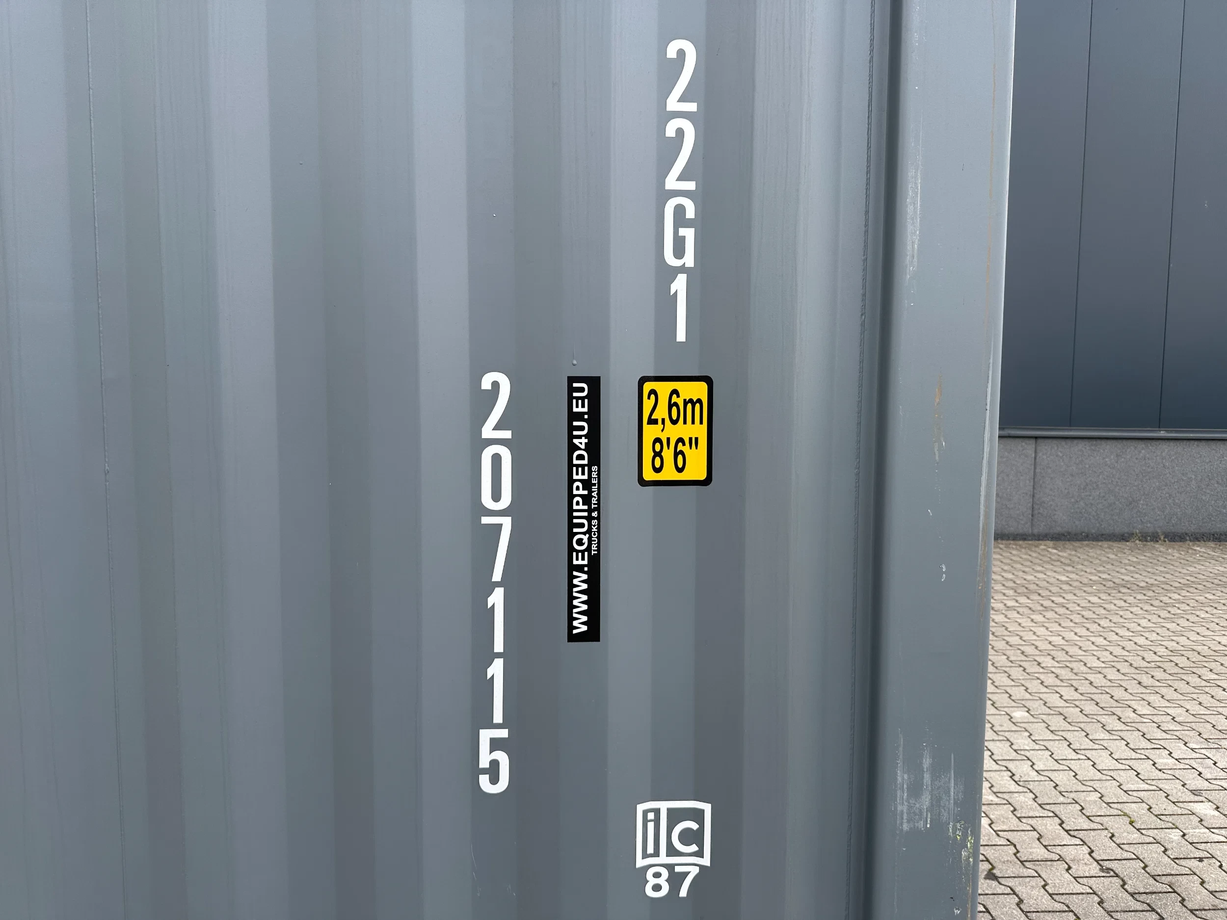 2026 - NEW (ONE-WAY) 20FT ISO DV 8'6" STANDARD container, 6x available Bild 14