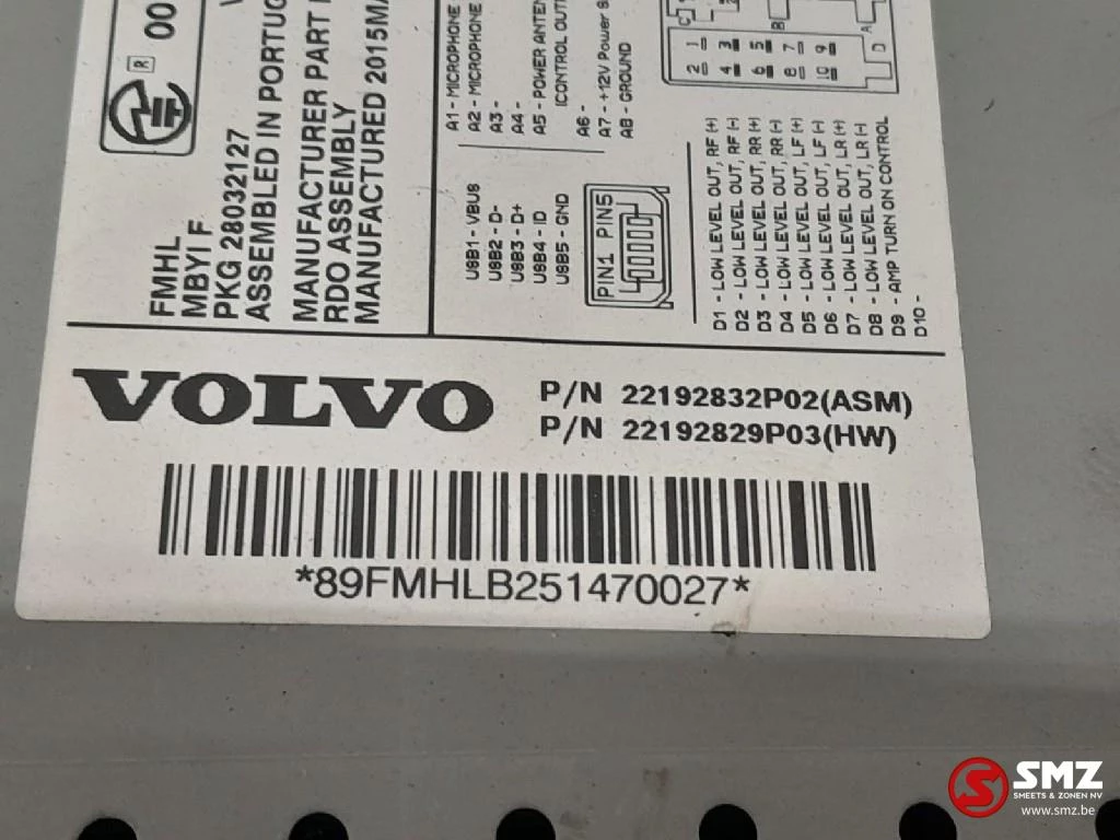 Volvo 2015 - Occ radio / CD Volvo изображение 6