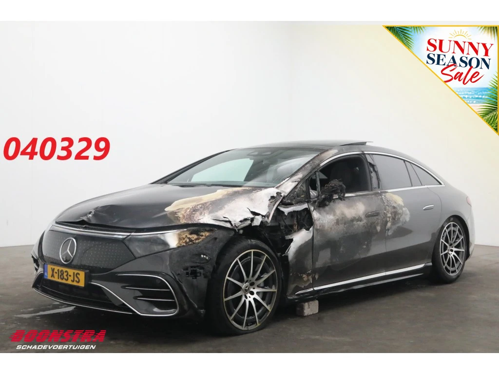 Mercedes-Benz EQS 2023 - 450+ AMG Line 108 kWh Pano LED ACC Burmester Memory Camera AHK afbeelding 1