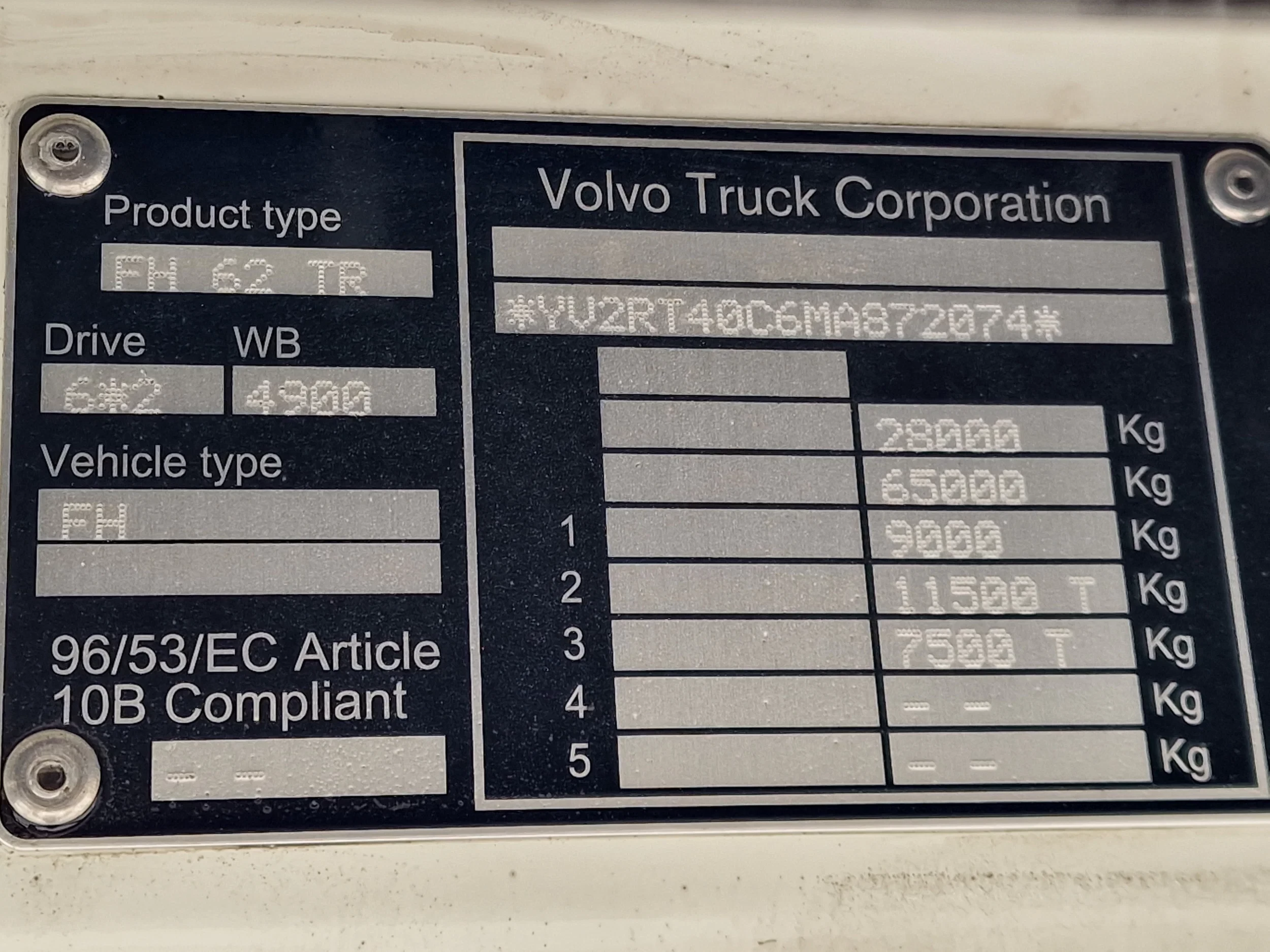 Volvo FH 2021 - 13.500 Globetrotter 6x2 BDF - 4.90 WB - Full air - Leather - I shift obrázek 25