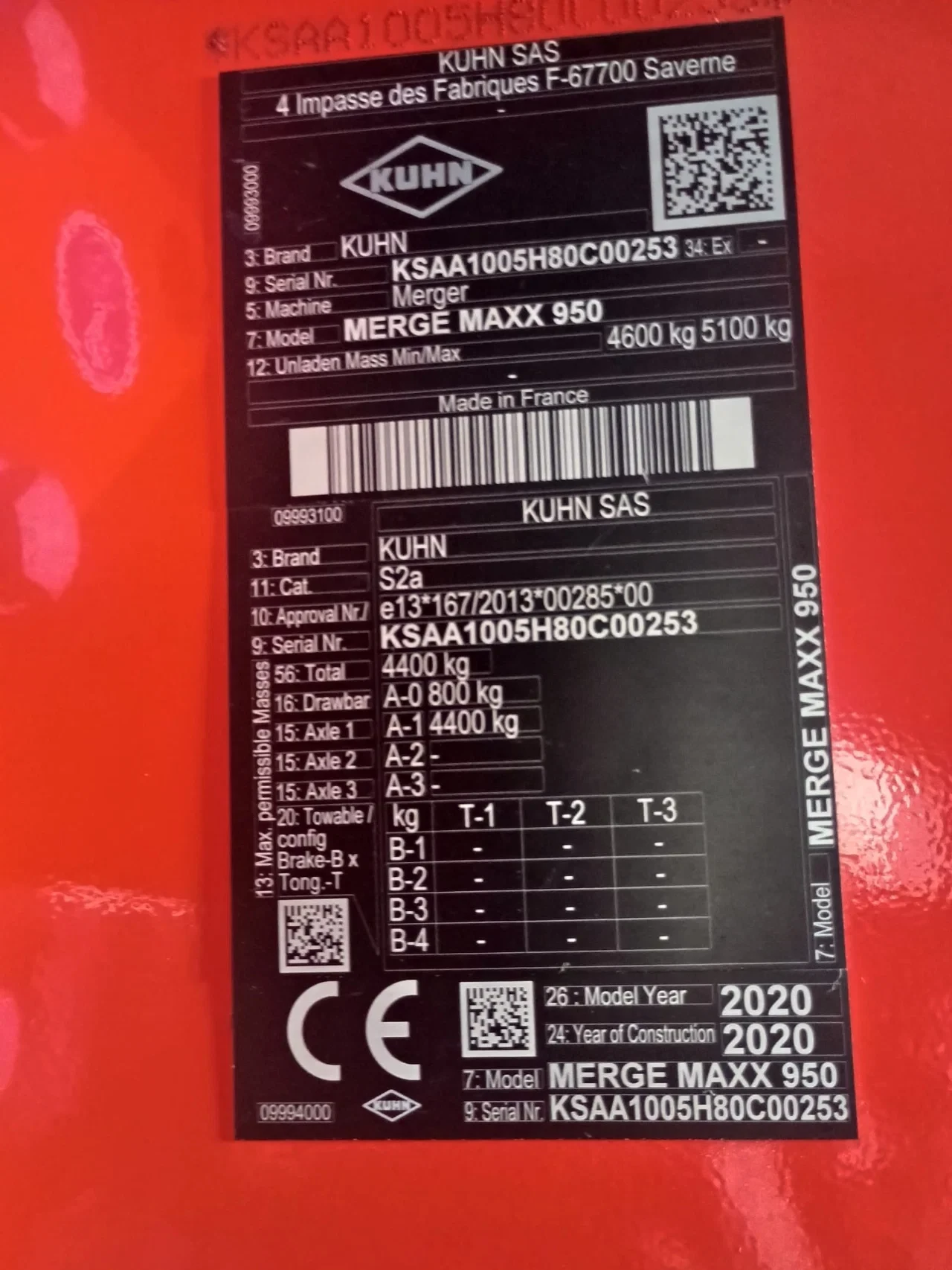 Kuhn 2020 - MERGE MAXX 950 Bandenhark afbeelding 30