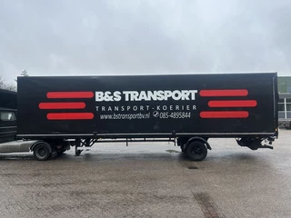 QUALITY TRAILERS N/A 2001 - be oplegger 5.4 ton gesloten zeiloplegger laadklep imagem 2