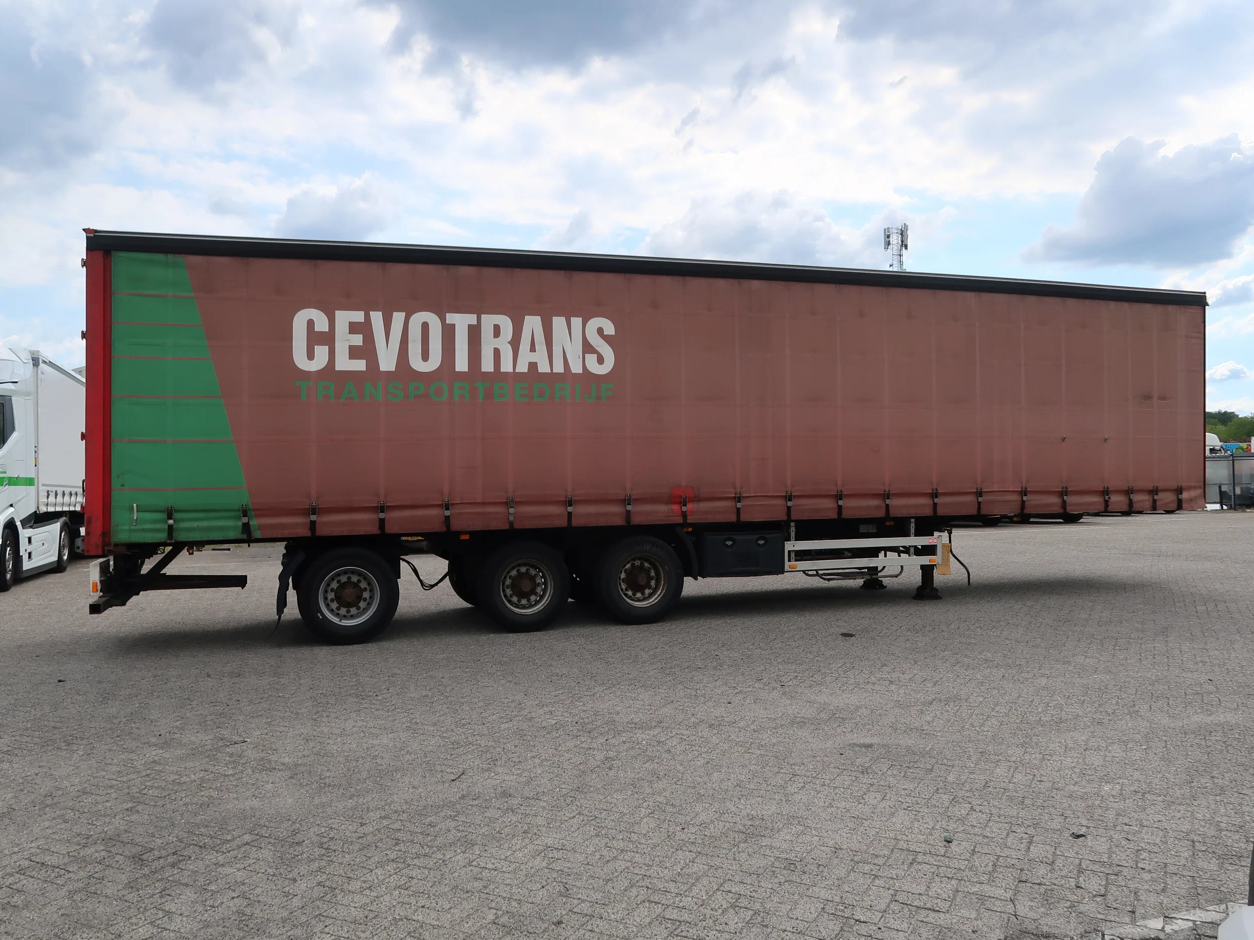 Pacton B3-001 2007 - O4, Lift & Lenkachse BPW, Staplerhalter, 4 Units, TUV, NL Trailer TOP! afbeelding 5