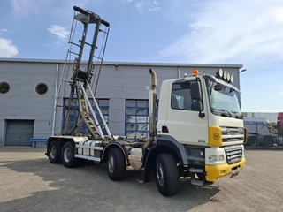 DAF CF 85.410 2013 - / 8X4 / BIG AXLE / FULL STEEL / NL TRUCK / HTS CABLE SYSTEM 32 TON / AIRCO / AUTOMATIC / EURO-5 / 2013 afbeelding 3