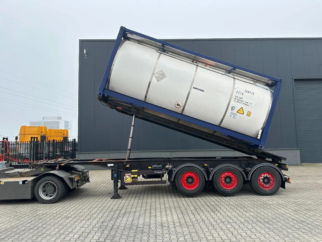 Van Hool 2005 - 20FT Tipping-chassis, ADR (EX/II, EX/III, FL, AT), SAF, 2 liftaxles obrázek 8