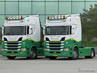 Scania R 2019 - R410 EURO 6 FULL SPOILER 2x TANKS RETARDER ONLY 615.000 KM SUPER CONDITION NL-TRUCK 2 PIECES AVAILABLE à vendre