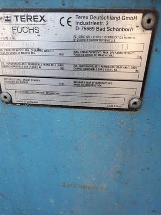 Fuchs N/A 2011 - MHL 360 D image 21
