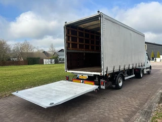 MAMBOUR N/A 2009 - Be oplegger 6.6 ton schuifzeilen met laadklep 1000 kg image 2