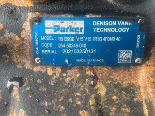 Diverse N/A - 054-50248-040 PARKER DENISON VANE PUMP T6H29BB V15 V15 1R1B 4FOMO 40 image 2