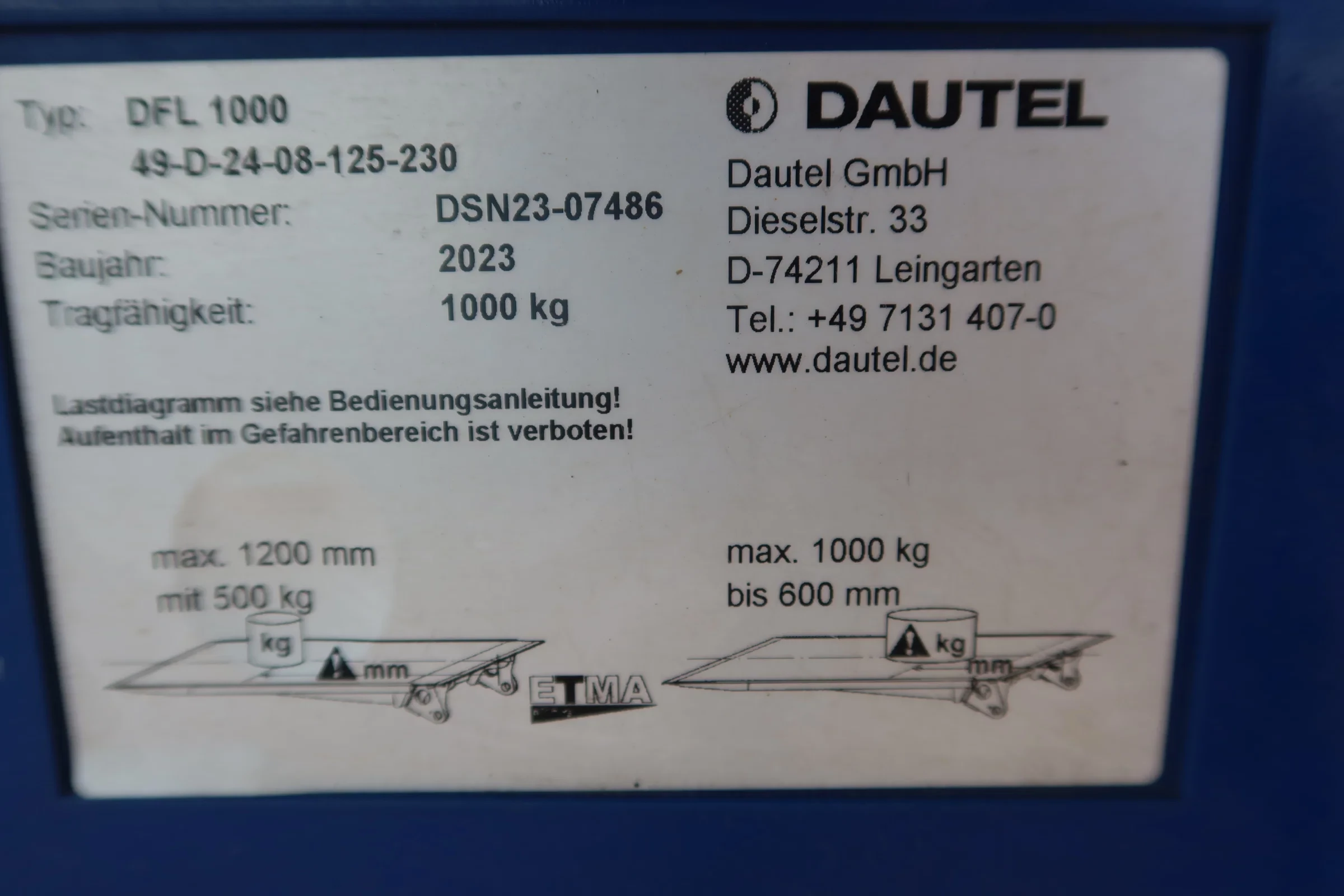 DAF LF 210 2024 - FA Bakwagen + klep 1000 kg + Ringfeder!! afbeelding 14