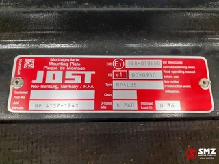 Jost N/A - Occ montageplaat voor koppelschotel  MP4025 JOST immagine 2