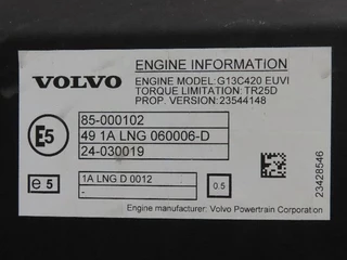 Volvo N/A - Motor G13C420 E6 afbeelding 3