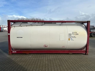 CIMC tankcontainers N/A 2017 - 20FT ISO /  25.010L / L4BN / 22K2 / T11 / steam heating / bottom discharge / 2.5Y-TEST/CSC: 07/2027 obrazek 3