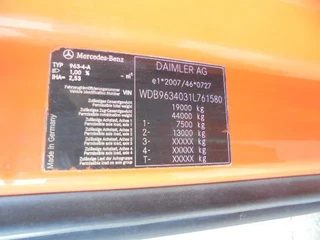 Mercedes-Benz Actros 2013 - 1842 APK 06-2026 imagem 17