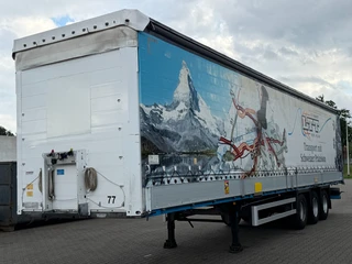 Schmitz Cargobull 2017 - Schuifzeil met Borden / SAF-Axle / Huckepack / Code XL / Apk! afbeelding 3 miniatuur