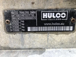Hulco Medax 2012 - MEDAX-3 2 as Plateauwagen -3 3500 kg. image 10