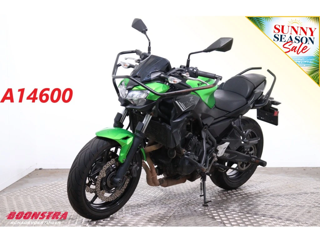 Kawasaki Z650 2020 - ABS LED Heizgriffe afbeelding 1